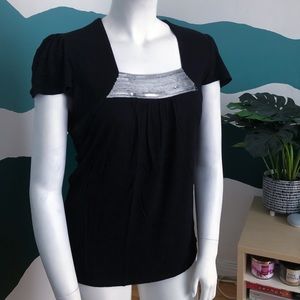 MXM (Addition Elle) cap sleeves top